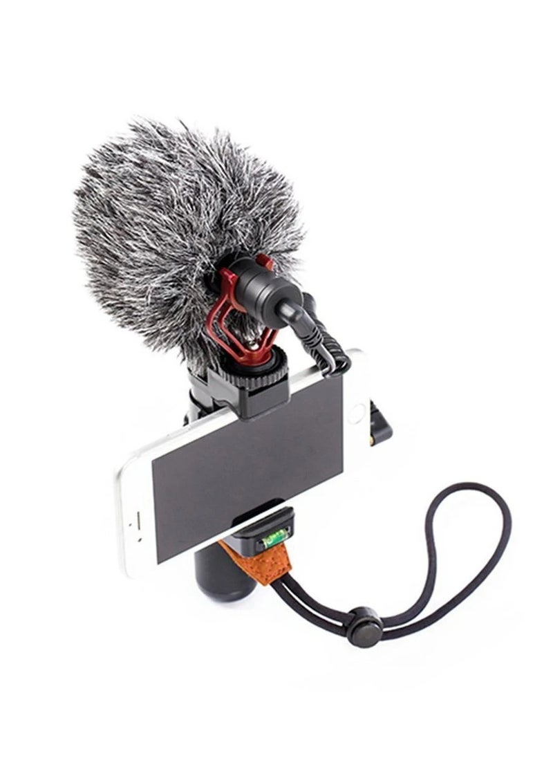 Generic - Camera Microphone Microfonos Inalambricos Professional Professional Video Accessories DSLR Camera Microphone Kit Interview Mic Outdoor Interview Microphone Mic For Interview Stands - Image 1