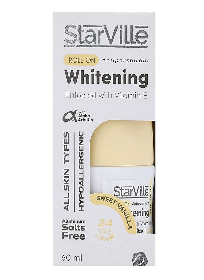 starville - Whitening Roll-on Sweet Vanilla 60ml - Image 1