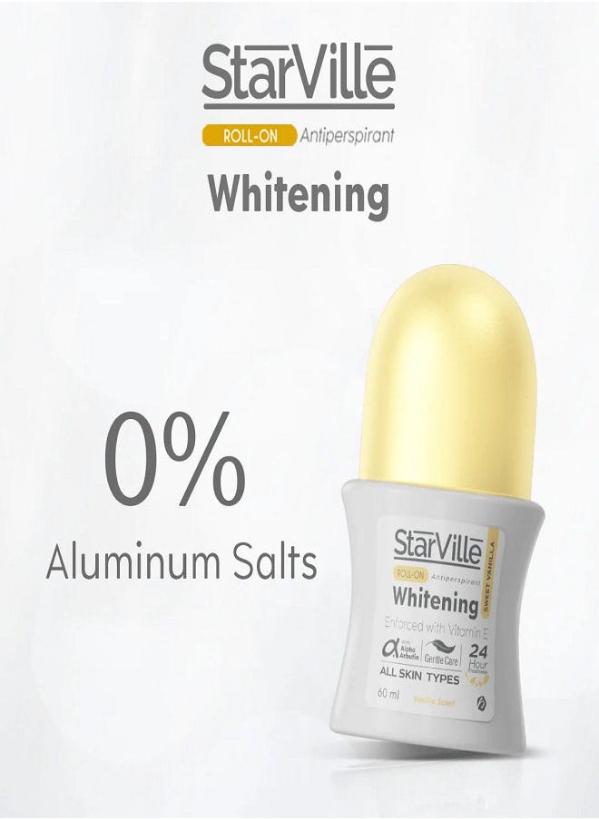 starville - Whitening Roll-on Sweet Vanilla 60ml - Image 1