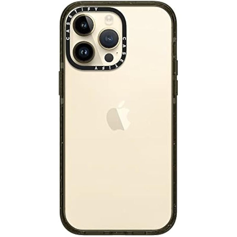 Casetify Impact iPhone 14 Pro Max Case 【4X Military Grade Drop Tested / 8.2ft Drop Protection】 - Glossy Black - Image 4