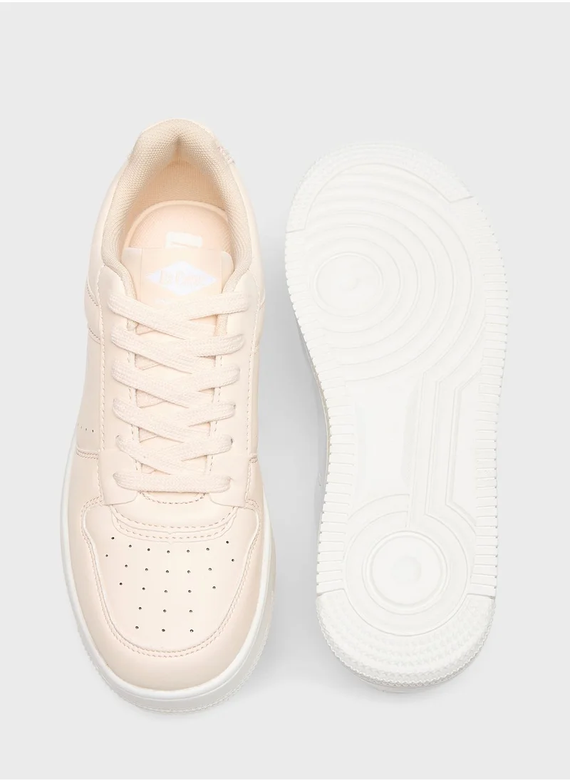 Lee Cooper Lace Up Low Top Sneakers