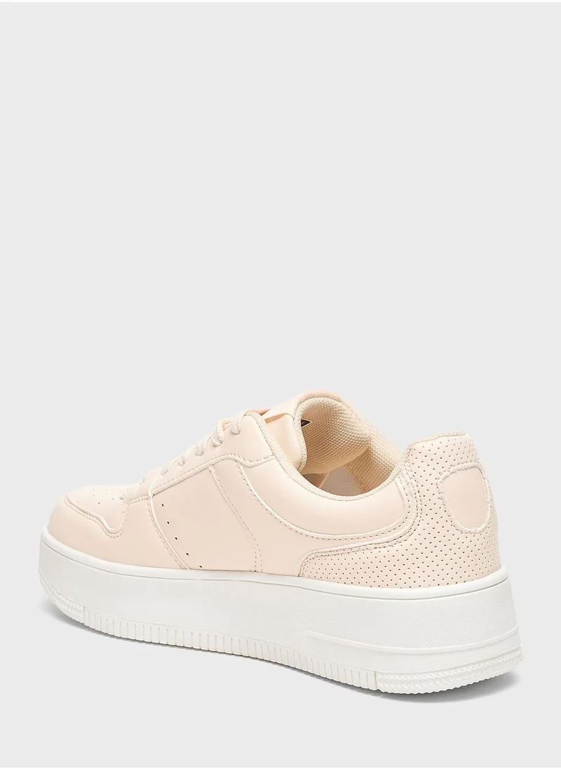 Lee Cooper Lace Up Low Top Sneakers