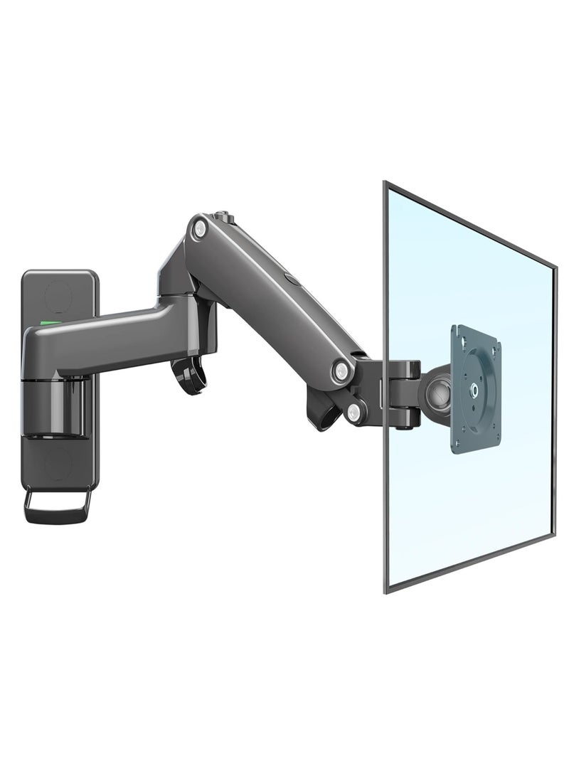 حامل شاشة حائط متحرك بالكامل – يناسب شاشات 17"-27" – عملي وخفيف الوزن وسهل التعديل - Image 1