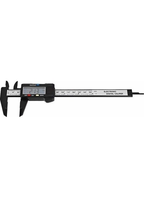 FIDECO Caliper Digital LCD Display Carbon Fiber Precision 150MM Thickness Gauge  - Image 2