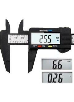 FIDECO Caliper Digital LCD Display Carbon Fiber Precision 150MM Thickness Gauge  - Image 4