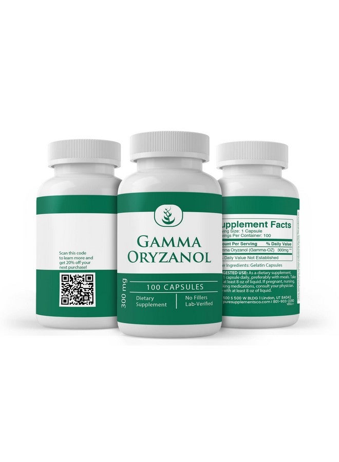 PURE ORIGINAL INGREDIENTS PURE ORIGINAL INGREDIENTS Gamma Oryzanol, (100 Capsules) Always Pure, No Additives Or Fillers, Lab Verified - Image 4