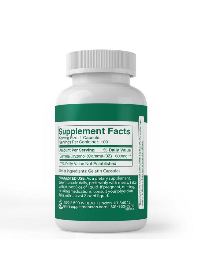 PURE ORIGINAL INGREDIENTS PURE ORIGINAL INGREDIENTS Gamma Oryzanol, (100 Capsules) Always Pure, No Additives Or Fillers, Lab Verified - Image 3