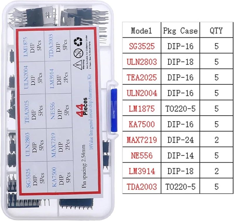 SG3525 TDA2003 IC مجموعة شرائح متنوعة 74HCXX 74LSXX CD4000 مقابس منطقية - Image 3