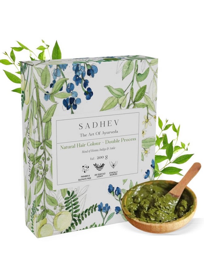 Sadhev Natural Hair Colour (Double Process) - 200 Gm - Image 1