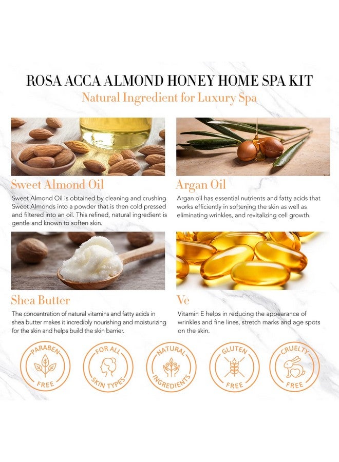 RA ROSA ACCA Bath Gift Set For Women And Men Gift Baskets For Women 20 Pcs Set Leopard Spa Gift For Valentines Day Mothers Day Birthday Home Spa Kit Gift Set For Christmas From Ra Rosa Acca - Image 4