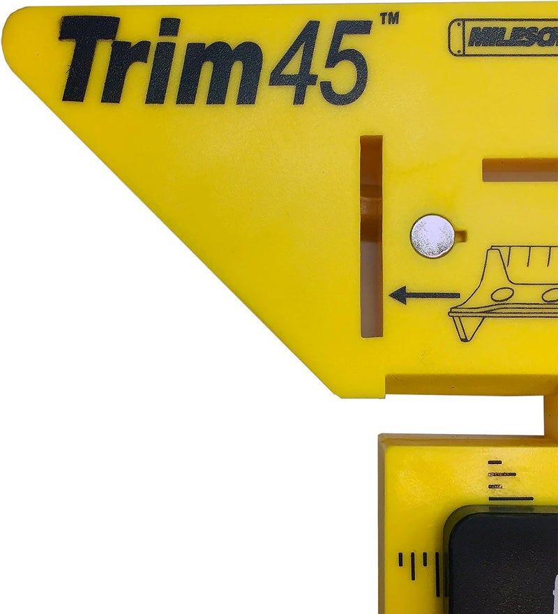 Milescraft 8401 Trim 45 Trim Carpentry Aid - Trim Gauge and Miter Aid Tool - Image 2