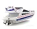POCO DIVO Atlantic Yacht Luxury Modern Cruise 28 RC Model Boat Radio Remote Control Speed Watercraft Racing Ship Blue - Image 4