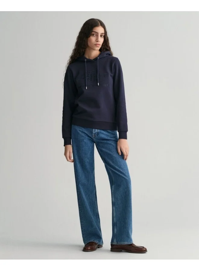 غانت Gant Tonal Shield Hoodie