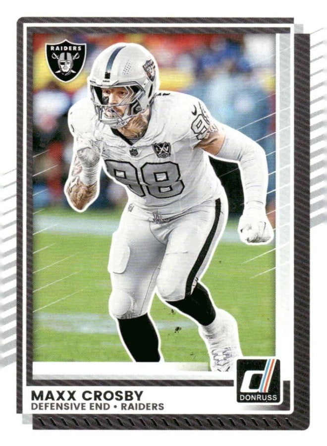 2025 Donruss #274 Maxx Crosby NMMT LV Raiders - Image 1