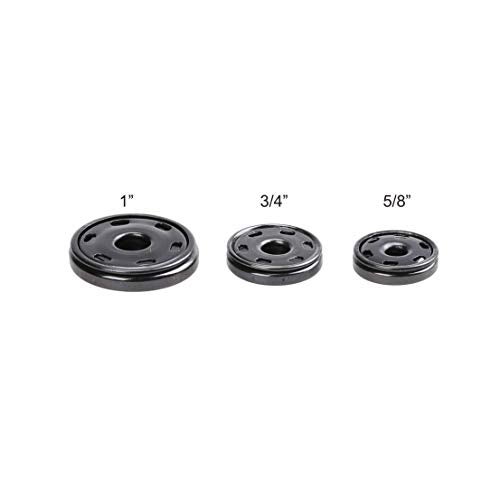 Cotowin Sew-On Snaps,Gunmetal Press Buttons,Pack of 10 , 3/4" / 19mm - Image 3