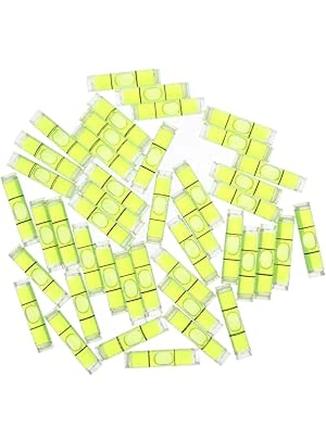 50Pcs Mini Bubble Measuring Tool Cylindrical Spirit Levels For Precision Leveling Hanging Pictures - Image 1