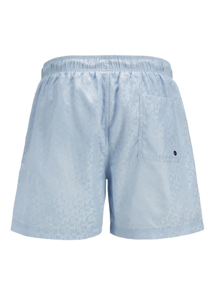 JACK & JONES Jpstkauai Jjwide Swim Jacquard Shorts  - Image 2