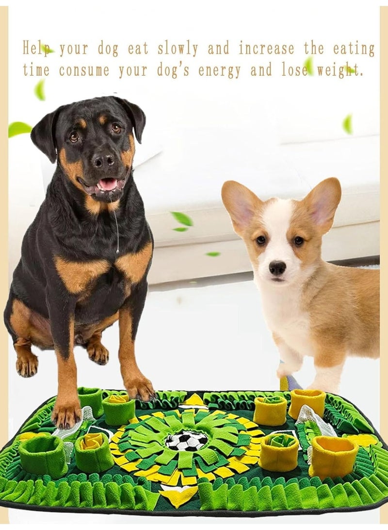 Snuffle Mat Pet Dog Feeding Mat, Sniffle Interactive Treat Game for Boredom, Anxiety Relief, Dog Feeding Mat, Enrichment Puzzles for Dogs, Encourages Natural Foraging Skills & Mental Stimulation - Image 3