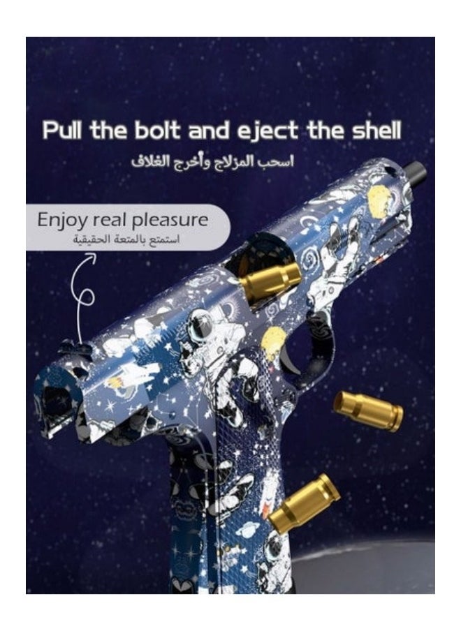 MIXDE - Glock Kids Toy Gun Soft Bullet Gun With Shell Ejection,EVA Safety Bullet Core - Image 1