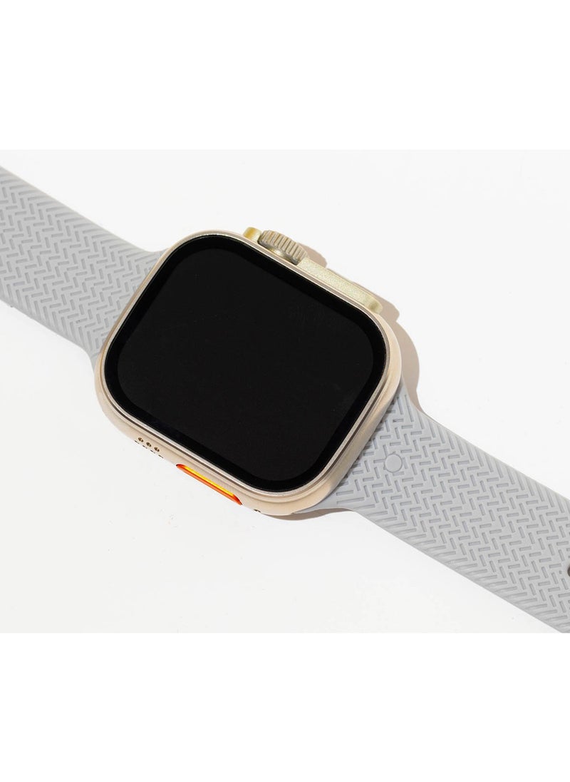 Ultra - Smart Watch T20 ULTRA2 Version 2 4 in 1 Calories Receive Messages and Calls Support Arabic Language Comes with 4 Extra Straps Size 49 MM - Multi Color - Image 1