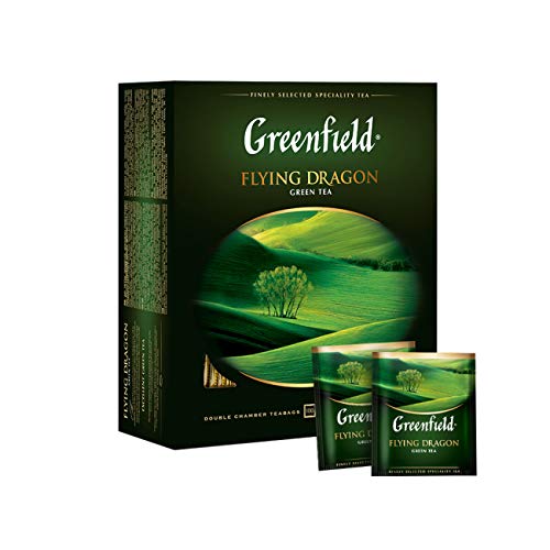 Greenfield Tea Flying Dragon 100 Count - Image 1
