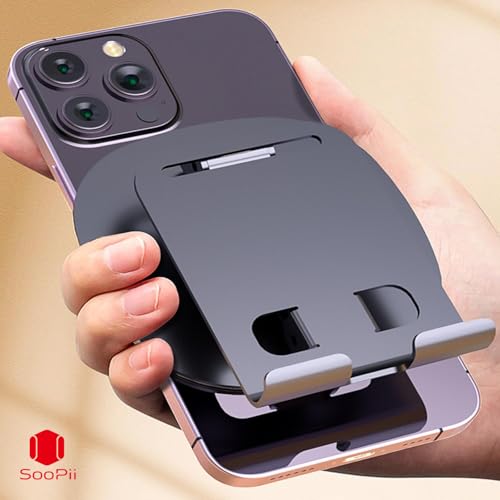 SOOPII Desktop Premium- A Grade Quality Mobile Phone Stand + Tablet Stand, Tab Stand, Mobile Holder, Adjustable & Foldable Mobile Stand, Stand for Mobile Phone and Tablet - Image 4