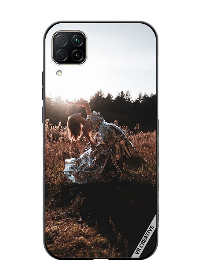 VR CREATIVE Protective Case Cover For Huawei Nova 7i/P40 Lite Girl Dance Pose Design Multicolour - Image 1