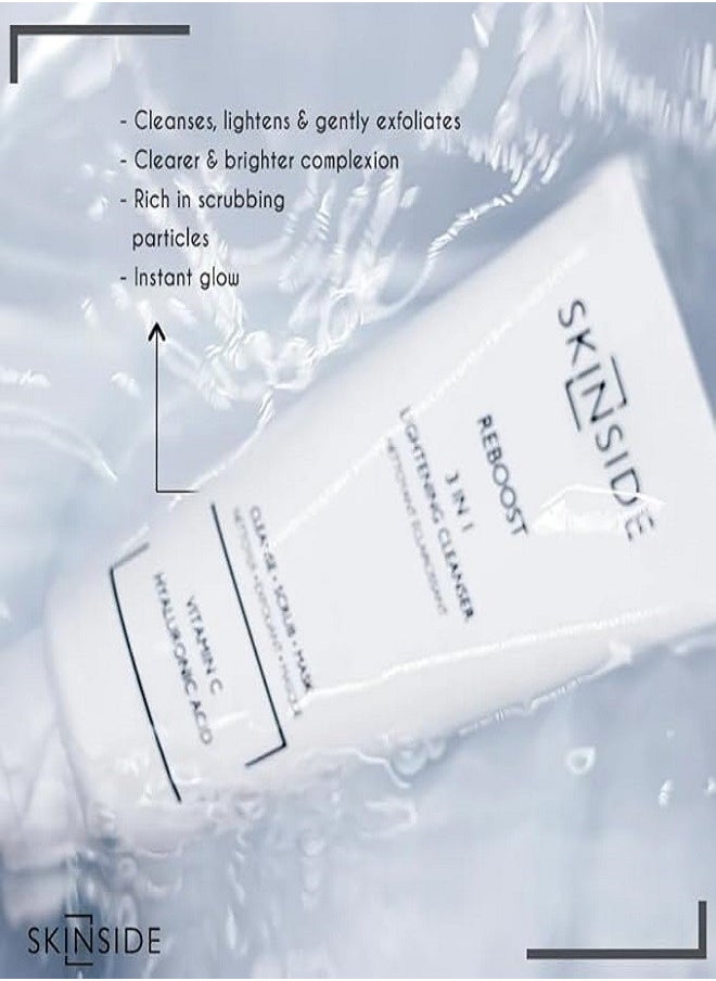 Skinside Reboost 3 in 1 Lightening Cleanser - 150Ml  - Image 2