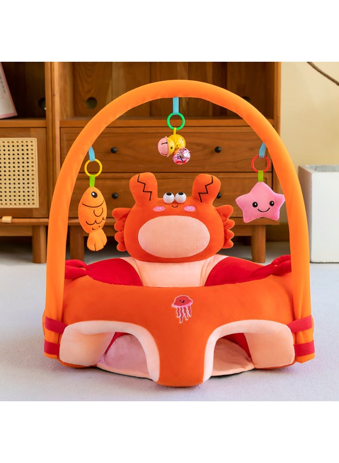 The Baby Learning Seat Portable With Rod Ocean Baby Sofa Training Learning To Sit Artifact Cross-border-Specifications:20*45*45cm Without Rod-Color:Dolphin Learning Chair - Image 4