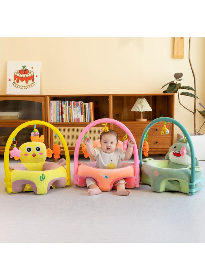The Baby Learning Seat Portable With Rod Ocean Baby Sofa Training Learning To Sit Artifact Cross-border-Specifications:20*45*45cm Without Rod-Color:Dolphin Learning Chair - Image 3