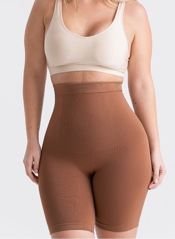 High-Waist Full Shaping Shorts Shaper -Multi-color– Breathable Fabric & Anti-Slip Silicone - fits up to 80 KG - Image 4