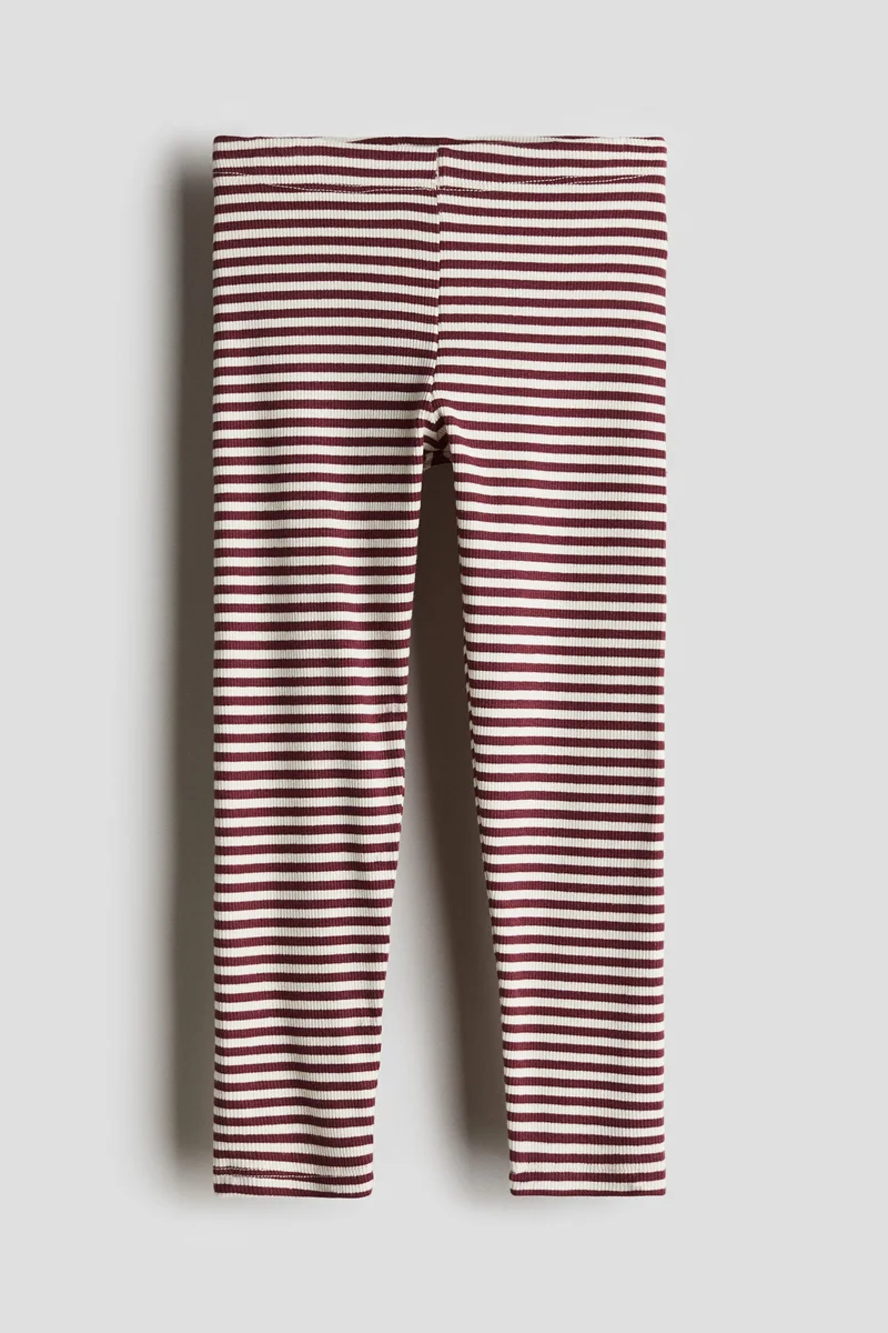 H&M Ribbed Jersey Leggings
