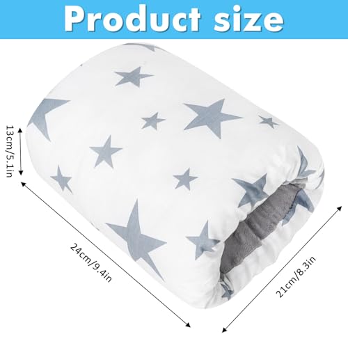 TEUOPIOE Baby Feeding Arm Pillow,Soft Cotton Bottle Nursing Arm Pillows for Newborn,Breastfeeding Pillows for More Support for Mom and Baby,Portable and Washable,Ergonomic Nursing Essentials(Pentagram) - Image 3