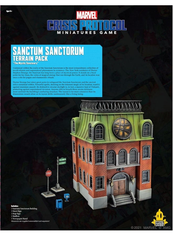 Atomic Mass Games Marvel: Crisis Protocol - Sanctum Sanctorum Terrain - Image 1