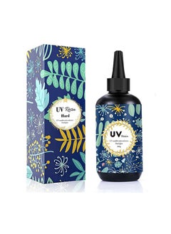 Aikanbo UV Resin, 200g Crystal Clear Hard Cure UV Curing Epoxy Resin For DIY Jewelry Making, Home Decor, Clear Solar Curing Sun Active Resin For Resin Molding, Casting And Coating (200g)  - Image 1