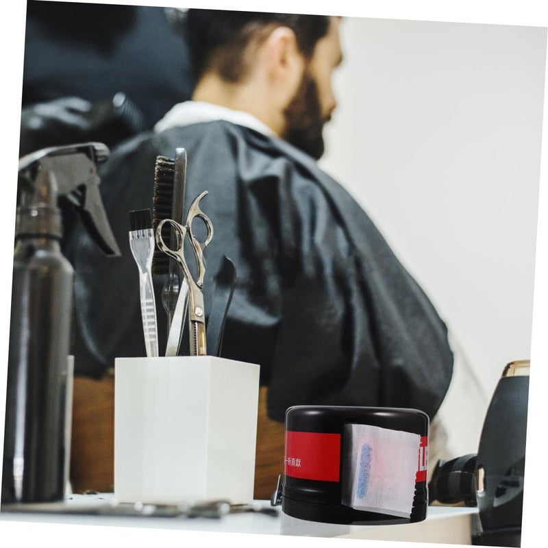Barber Neck Strip Paper Container Hair Cut Neck Guard Paper Box Multipurpose and Practical for Salon - Image 4