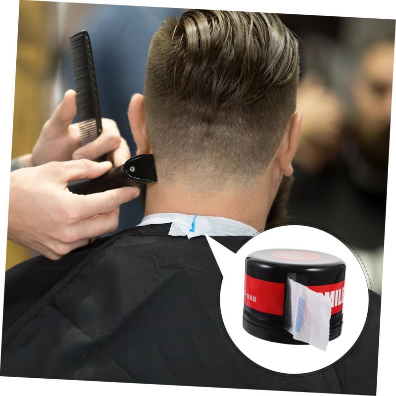 Barber Neck Strip Paper Container Hair Cut Neck Guard Paper Box Multipurpose and Practical for Salon - Image 3