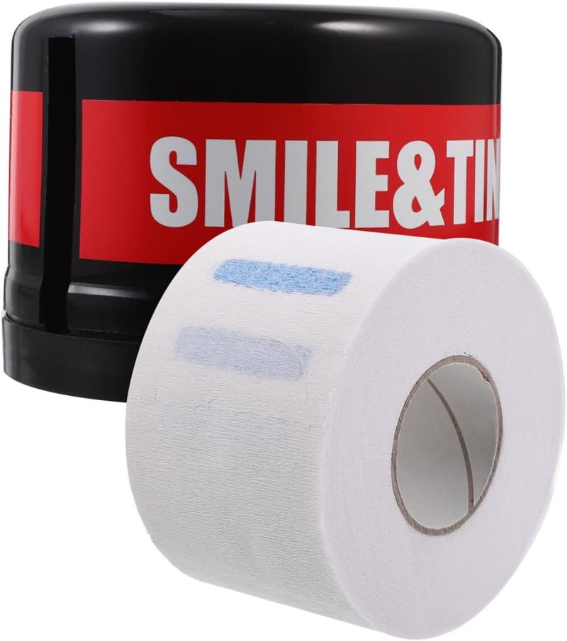 Barber Neck Strip Paper Container Hair Cut Neck Guard Paper Box Multipurpose and Practical for Salon - Image 1