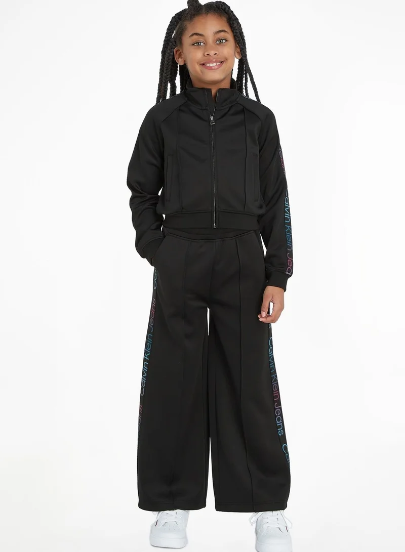 Calvin Klein Jeans Kids Zip Through Tracksuit