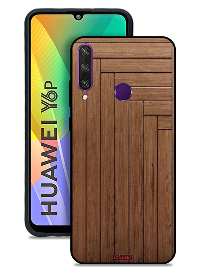 Tolwak Huawei Y6p Protective Case Cover Door Pattern - Image 1