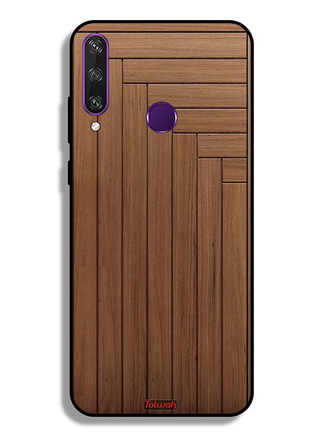 Tolwak Huawei Y6p Protective Case Cover Door Pattern - Image 2