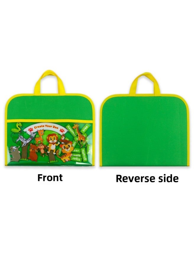 Recently Launched Sub-early Education Felt Board Teaching Aids Felt Board Belt Accessories Felt Boards & Accessories-Color:Pink  - Image 3