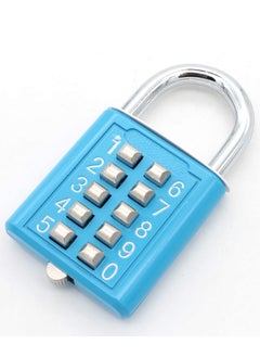 Digital Password Lock for Luggage, Locker - Blue