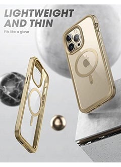 SupCase Unicorn Beetle Edge Mag Case For Iphone 14 Pro Max 6.7" Compatible With Magsafe Slim Frame Clear Protective Case With Built In Screen Protector Myth  - Image 3