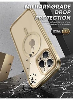 SupCase Unicorn Beetle Edge Mag Case For Iphone 14 Pro Max 6.7" Compatible With Magsafe Slim Frame Clear Protective Case With Built In Screen Protector Myth  - Image 4