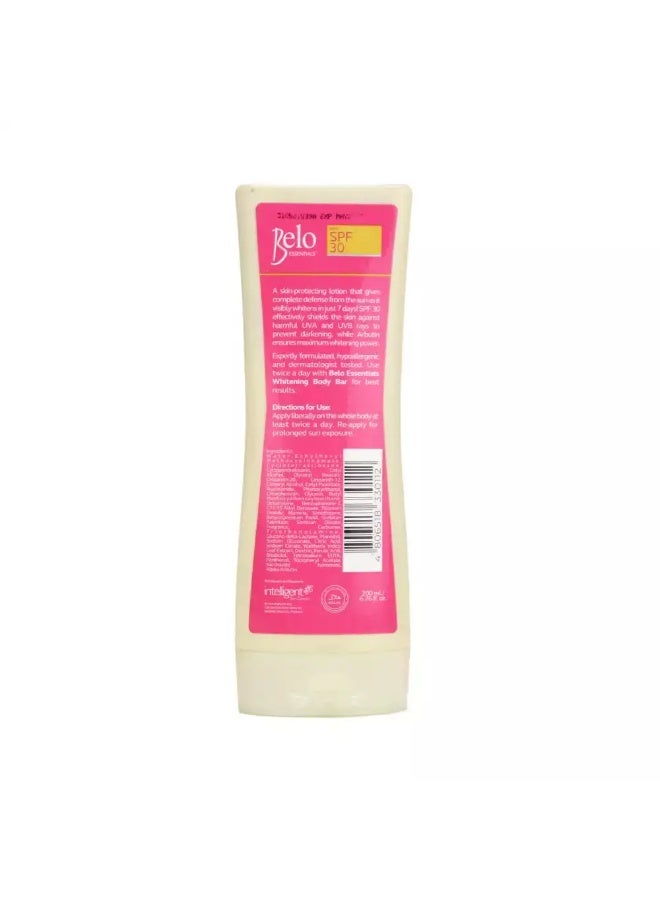 Belo Essentials Whitening Lotion with SPF30 Paraben Free Lotion- 200ml - Image 2
