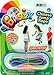 JARU Elastic Chinese Jump Rope 1 Skipping Rope Colorful Stretchy Jump Rope for Kids Boys and Girls Party Favor Physical Education Equipment Item 7331B - Image 3
