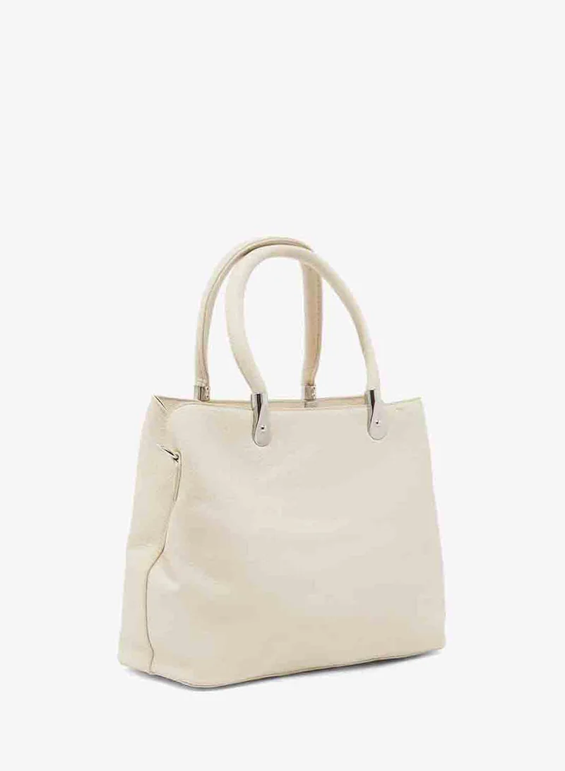Ella WHite classic top handle satchel with strap for Women | Best Price UAE