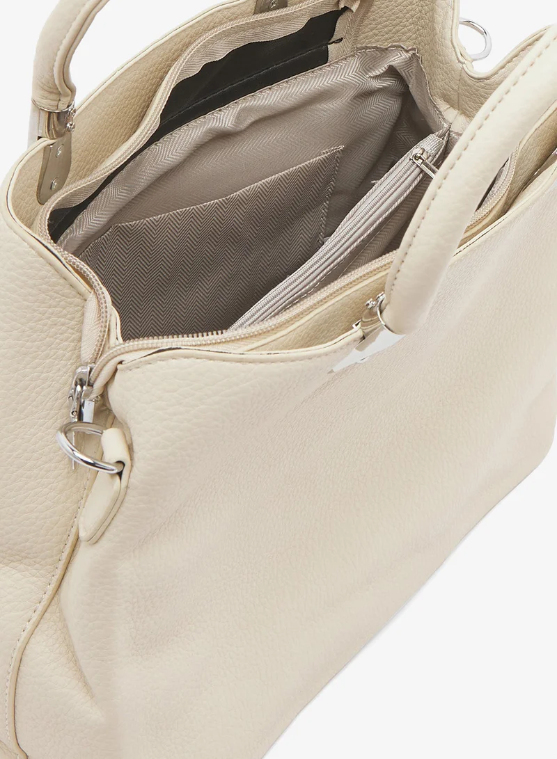 Ella WHite classic top handle satchel with strap for Women | Best Price UAE