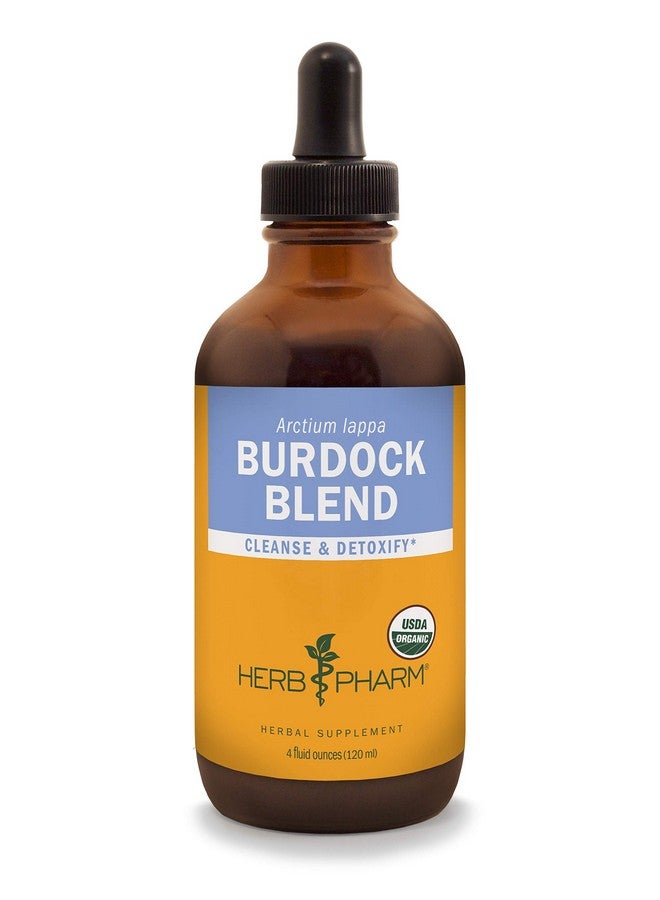 Herb Pharm Burdock Blend Liquid Extract to Support Cleansing & Detoxifying - 4 Ounce - Image 1